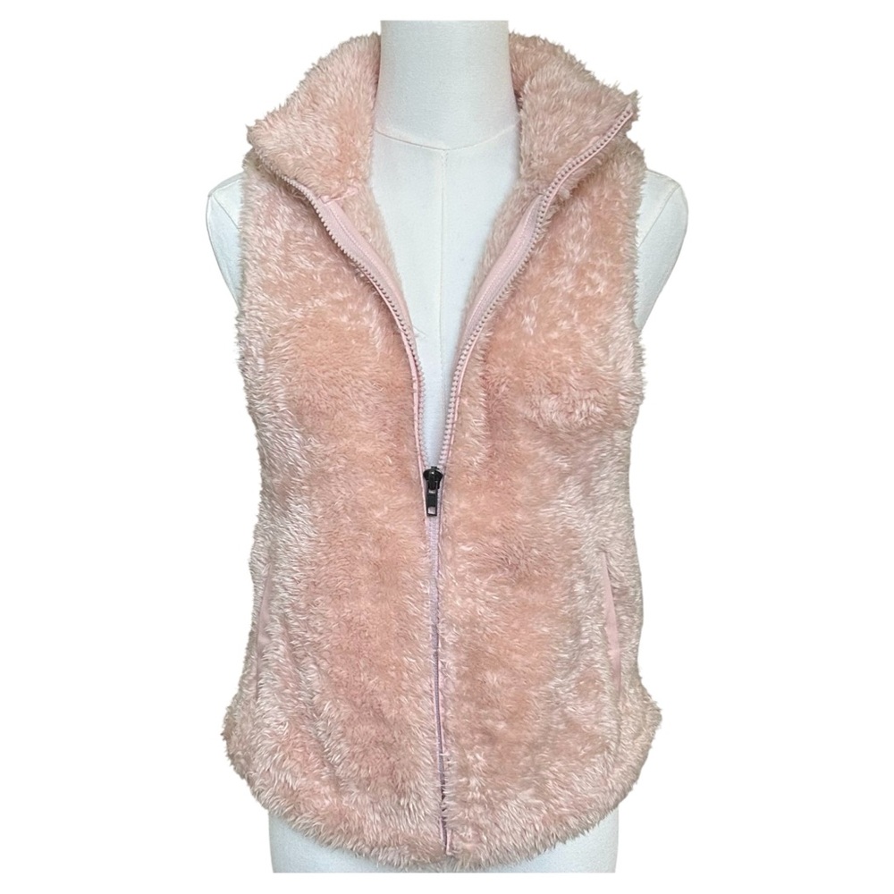 Forever 21 Soft Pink Fleece Vest